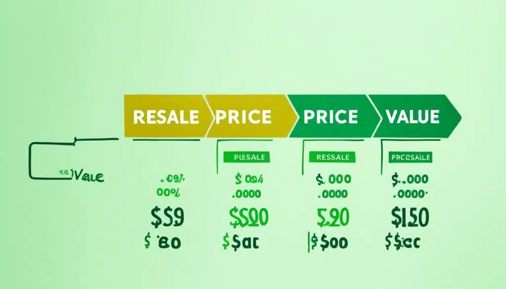 resale price market value