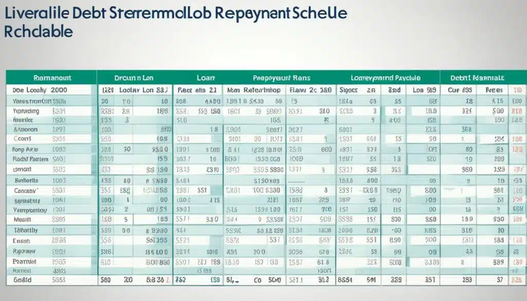 Debt Repayment Schedules