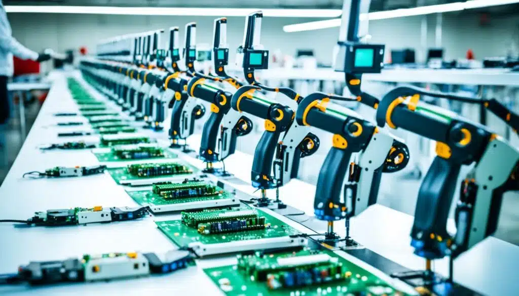 robots in electronics manufacturing