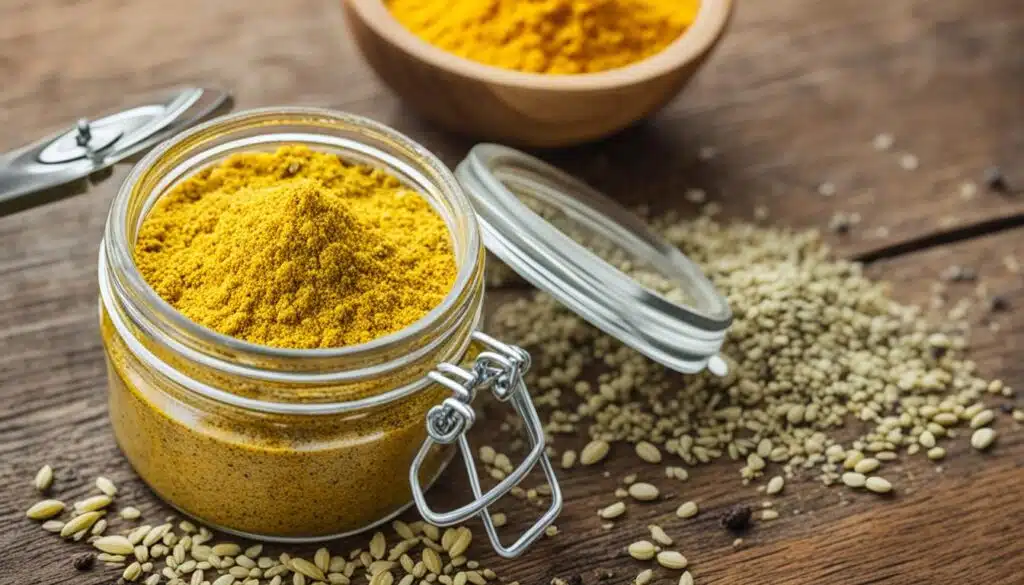 turmeric exfoliating scrub